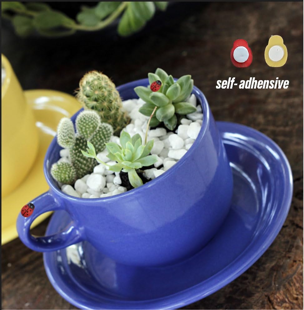 Miniatura 6 de 101 piezas de accesorios de jardín de hadas pequeñas, figuras en miniatura, decoración para jardín de hadas, micro paisaje, terrario, bonsái, escena