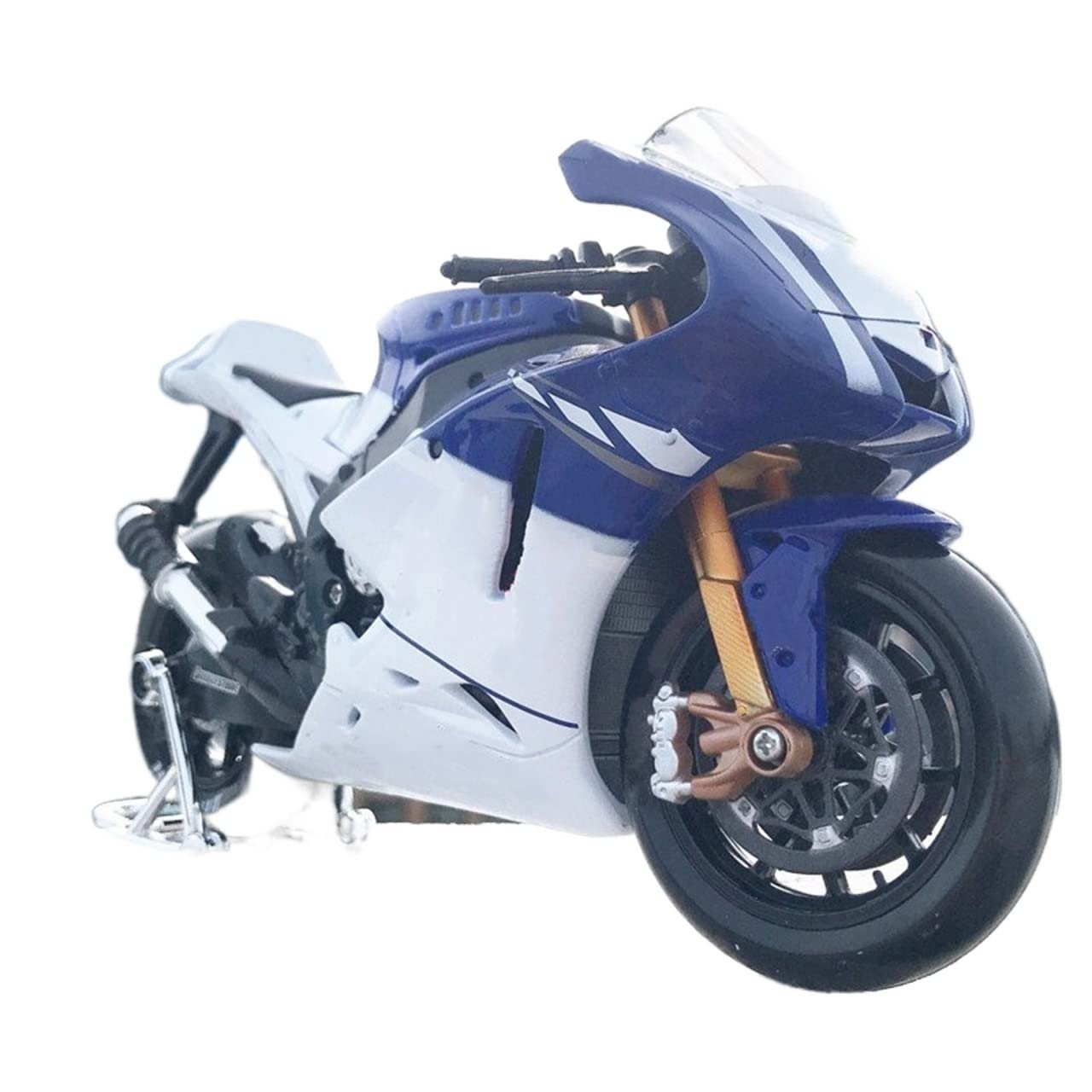 SEYXF Motorbike Toy Motorcycle Toys Collection for Y-AMAHA 46th 2009 Alloy Diecast Model Birthday Gift 1/10