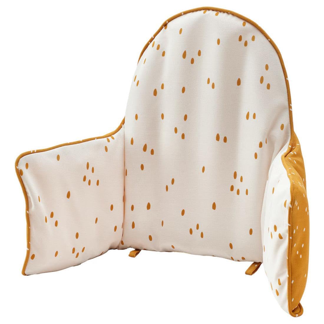 Ikea ANTILOP Supporting Cushion and Cover, Dark Yellow/White Dotted-picture-32