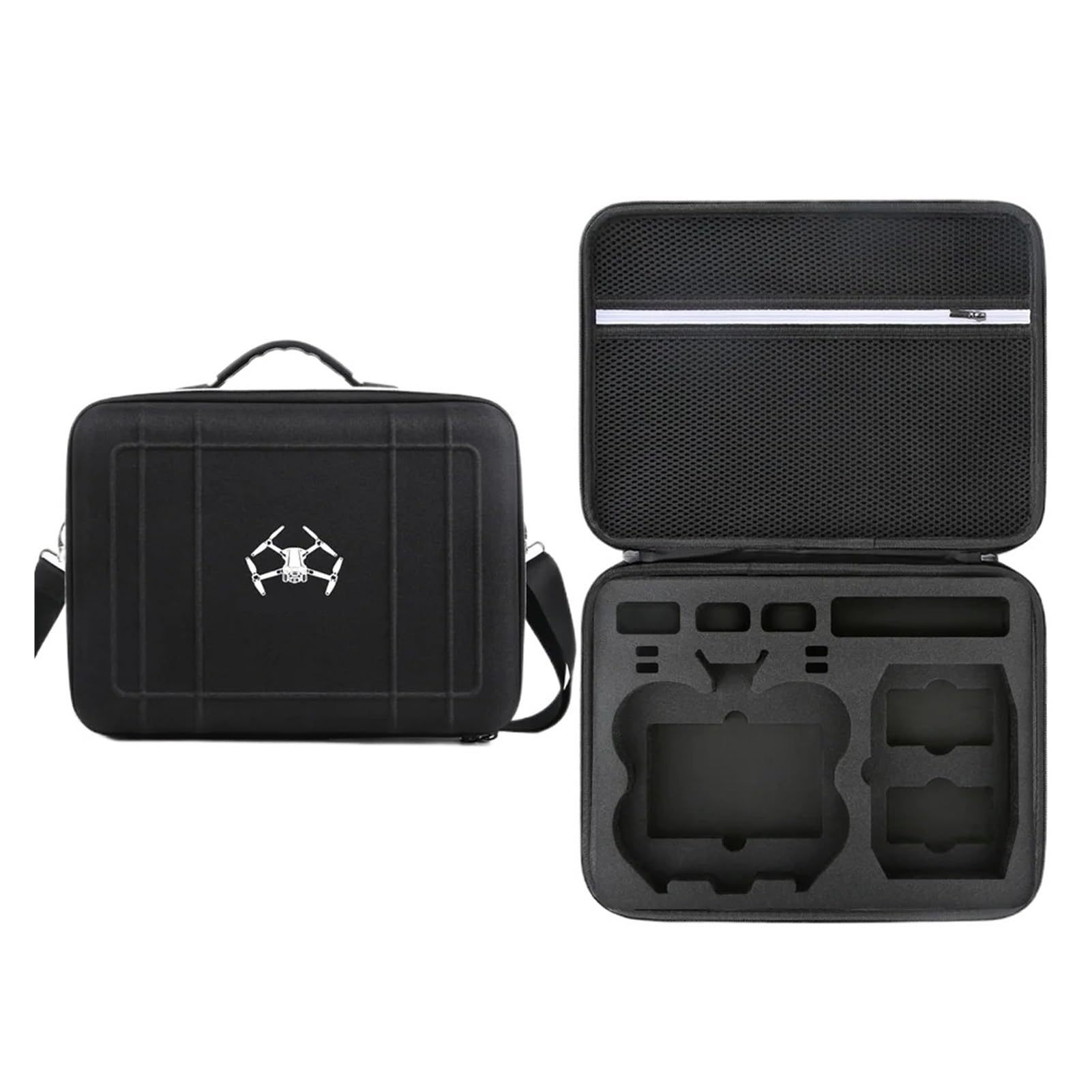 Firlik Compatible for DJI RC N3 & Neo 2 Drone, Portable Dustproof Shoulder Bag & Carrying Case(Black)