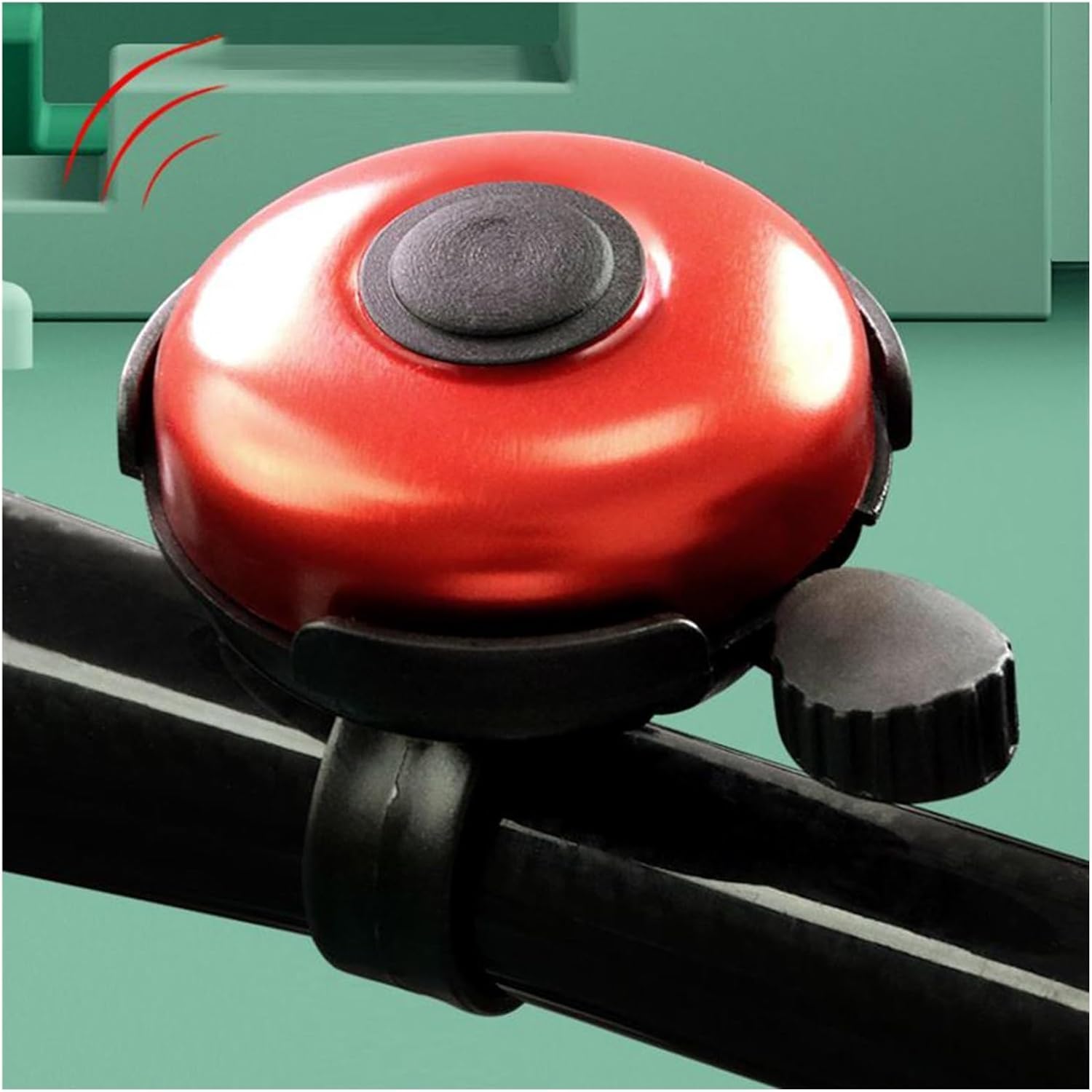 1PCS Loud Bicycle Bell, Universal Alloy Cycling Ring Horn for Bike Handlebar, Outdoor Riding