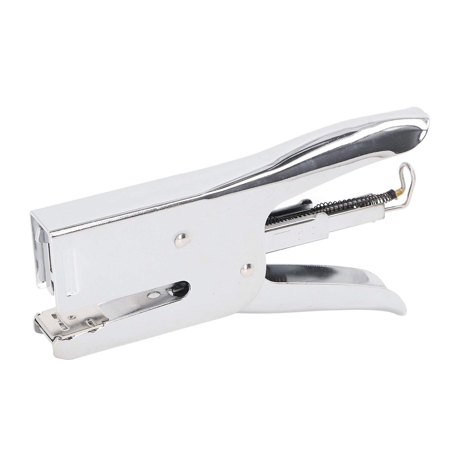 Agrafeuse de 50 Feuilles, Outil D'agrafeuse de Papier Portable de Bureau en Acier Inoxydable, pour Livres, Papiers, Magazines