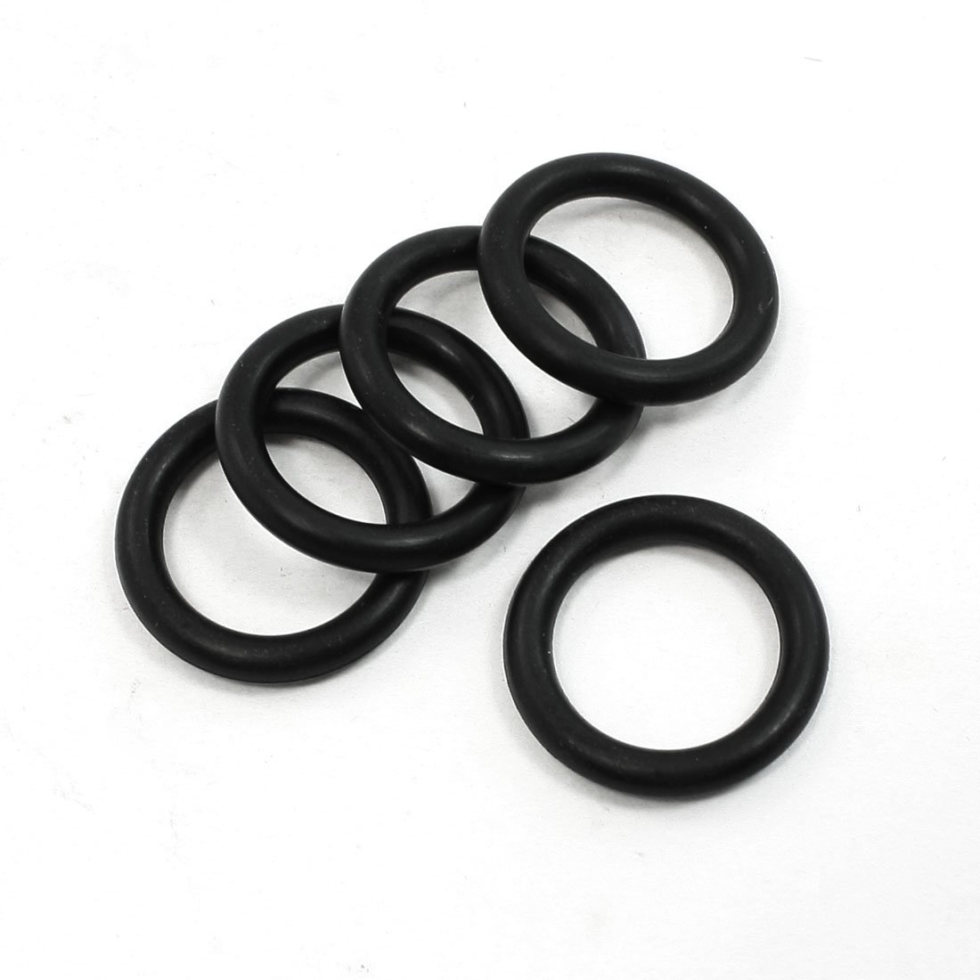 Uxcell Sourcing Map Nitrile Rubber O-Rings, 21Mm Od 15Mm Id 3Mm Width, Metric Sealing Gasket, Pack Of 5