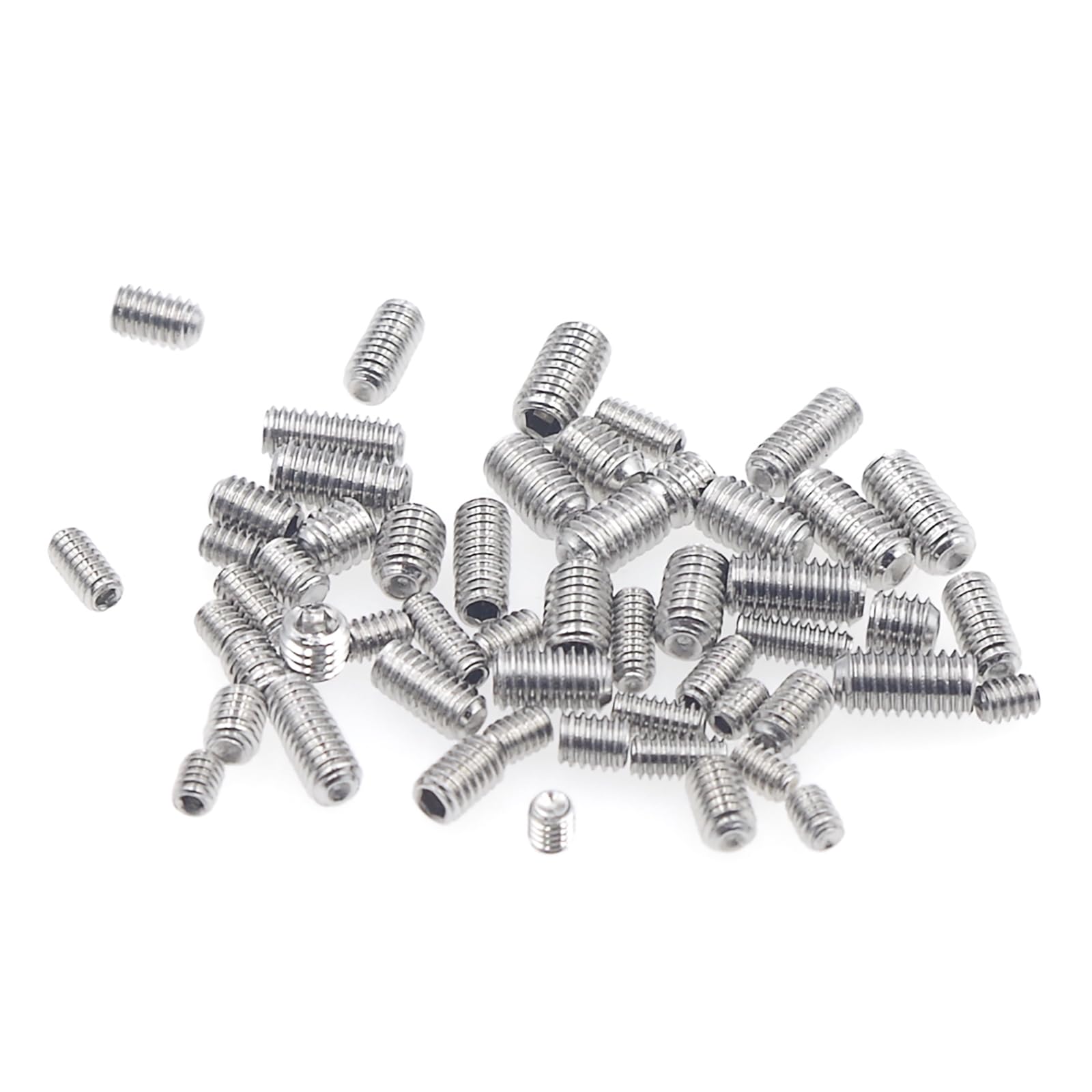 M2 M2.5 M3 - Tornillos de acero inoxidable con punta hexagonal