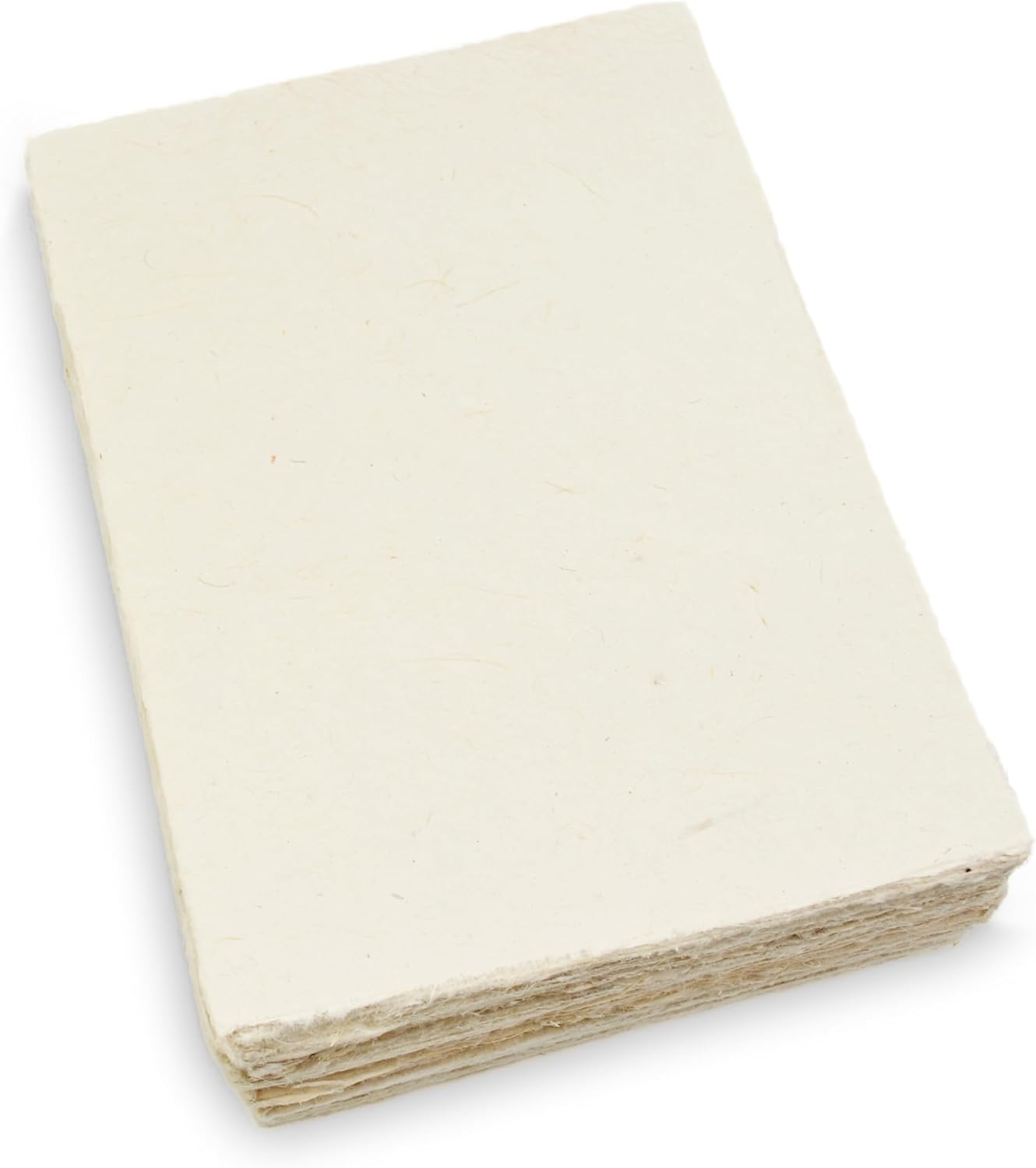 Kathmandu Valley Co. 5x7 Inch Handmade Deluxe Lokta Card Stock 100 Pack with Envelopes Bundle