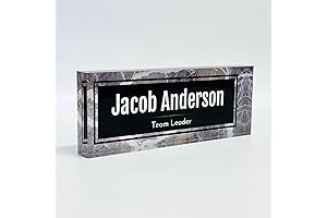 8" x 3" Acrylic Name Plate