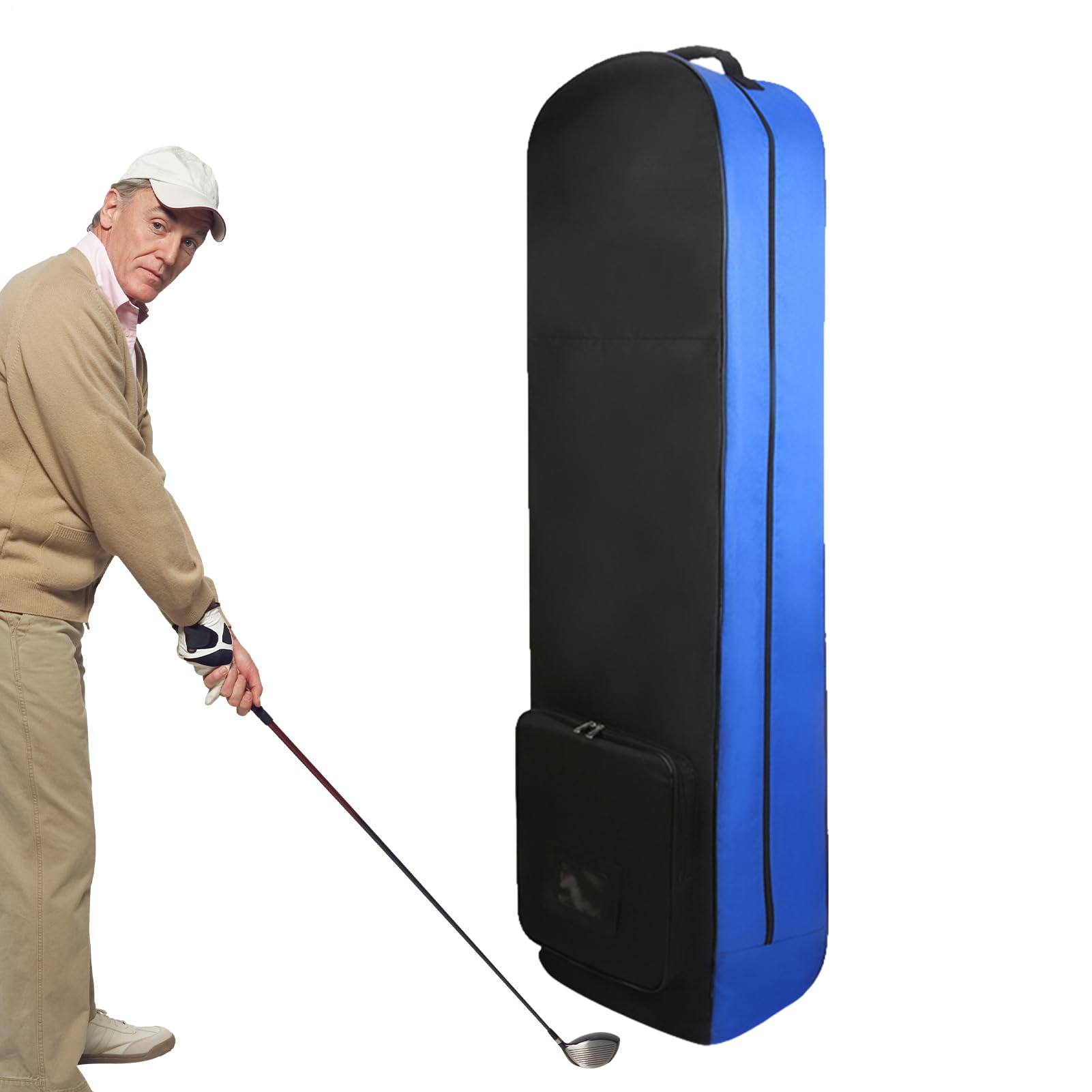 Reisegolftasche für Fluggesellschaften | Golfreis-Radtaschen für Flugzeug | Verschleißfester faltbarer Organizer Golf-Zubehör, tragbares leichtes Lagerzubehör Golfer, Reise