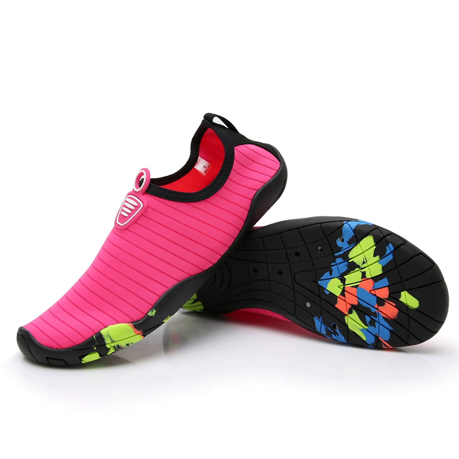 Escarpines Hombre Mujer Zapatos de Agua de Natación Unisex Barefoot Zapatillas Secado Rápido|Antideslizante Calcetines Natación Calzado Surf Buceo Zapatillas de Deportes Acuáticos Gr.36-45 EU