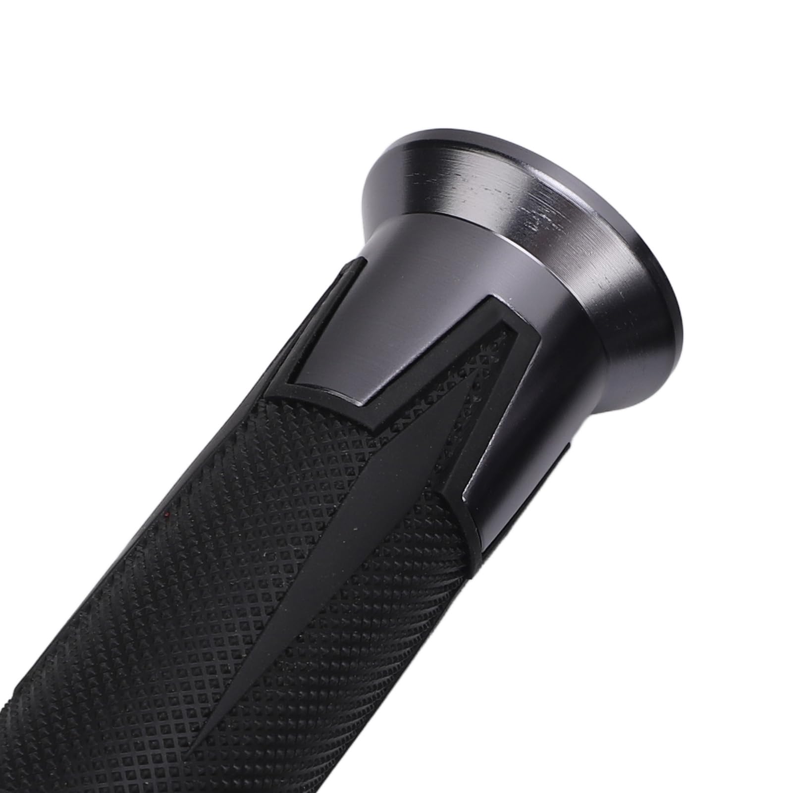 Empuñadura del Acelerador de Bicicleta Eléctrica, Empuñadura de Acelerador Giratorio para Patinete de 48V con Pantalla LCD y Conector Impermeable de 6 Pines, Llave del Acelerador