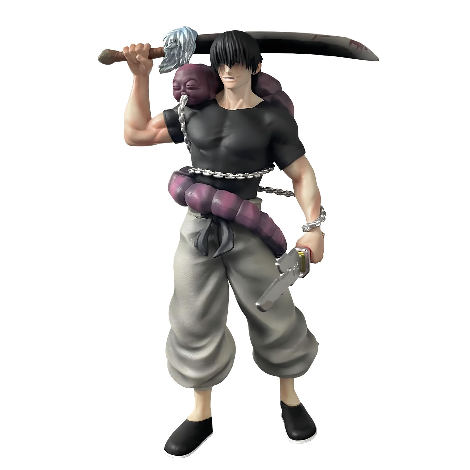 Driflo Jujutu Kasen Figure, Fushiguro Tojji Figures, 22cm Jujutu Kasen Ornaments, Action Figures Anime Model Figure Desktop Decoration Gifts for Friends and Fans