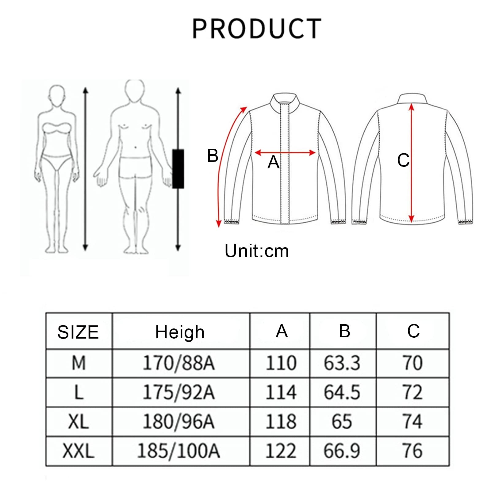 Traje de Lluvia para Hombre Impermeable Ligero con Capucha Chubasquero de Alta Visibilidad Conjunto de Chaqueta y Pantalones Poncho de Lluvia de Manga Larga Transpirable - M/L/XL/XXL