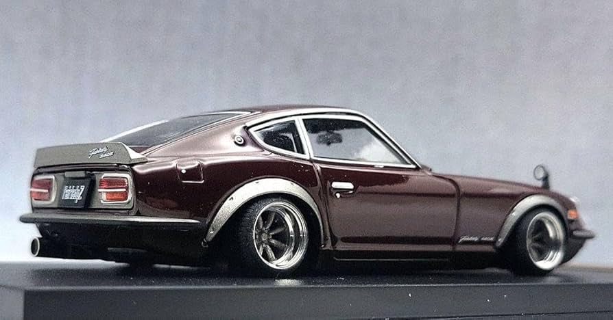 1/43　フェアレディZ改　240ZG　ワタナベ　ホイール　アルミ製　深リム Amazon | 1/43 フェアレディZ改 240ZG ワタナベ ホイール アルミ