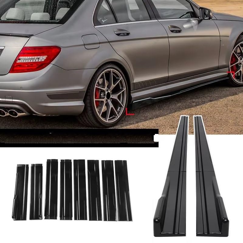 Faldas laterales para Benz W204 C63 C180 AMG panel divisor basculante 3