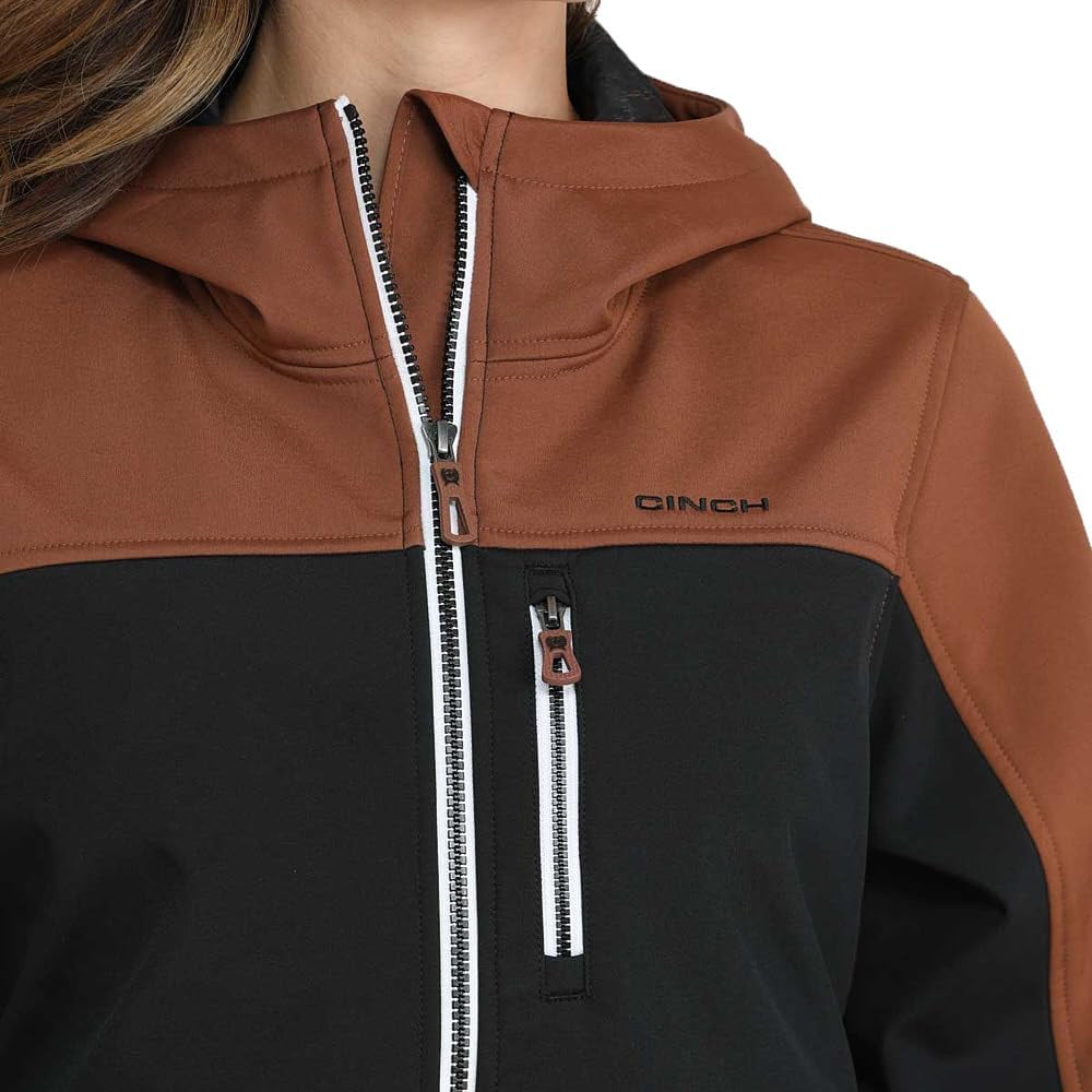 Cinch Women's Brown Color Block Jacket