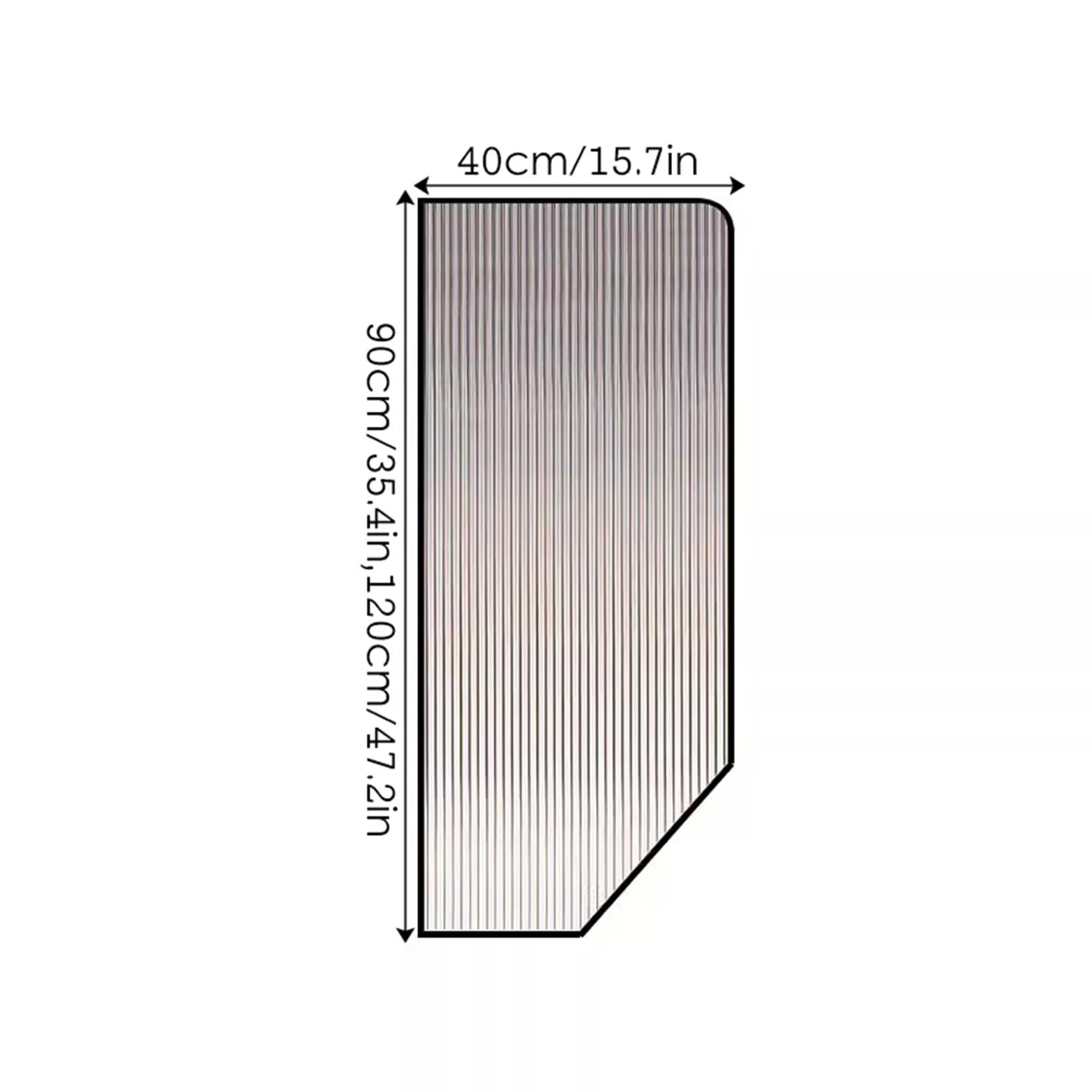 Divisorio per orinatoio in vetro temperato resistente e impermeabile - Parete divisoria per la privacy per bagni maschili in scuole, bar e hotel - Elegante nero 120 cm - 1 pezzo (nero 90 cm 3 pez