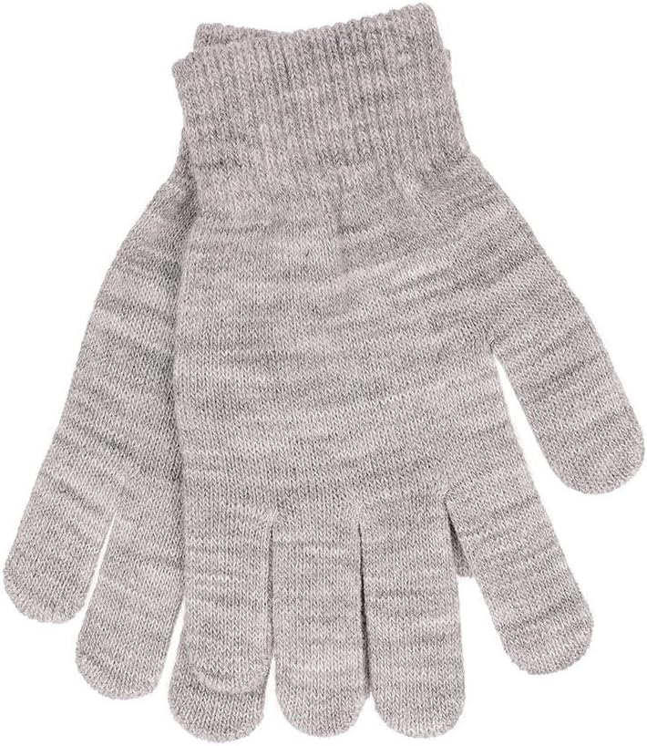 A2Z Ladies 5 Pack Gloves Chenillel Magic Winter Gloves Fuzzy Stretchy Gloves Women One Size Walking Riding Warm Soft Mittens