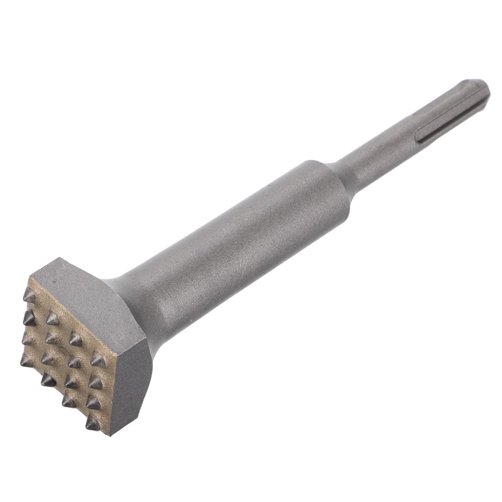 Homoyoyo 3 Pezzi Scalpello Elettrico per Martello con Denti Utensile per Irruvidimento Superficiale Muro Calcestruzzo Doppia Funzione Martello e Scalpello per Piastrelle Strumento Robusto e