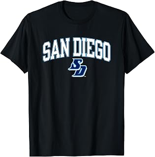San Diego Toreros Arch Over Officially Licensed T-Shirt