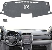 Vista 43 de TUCAREST Funda para salpicadero Compatible con 2014-2020 Nissan Rogue (T32) / 2017-2022 Rogue Sport S (No Rogue Select) Alfombrilla antideslizante
