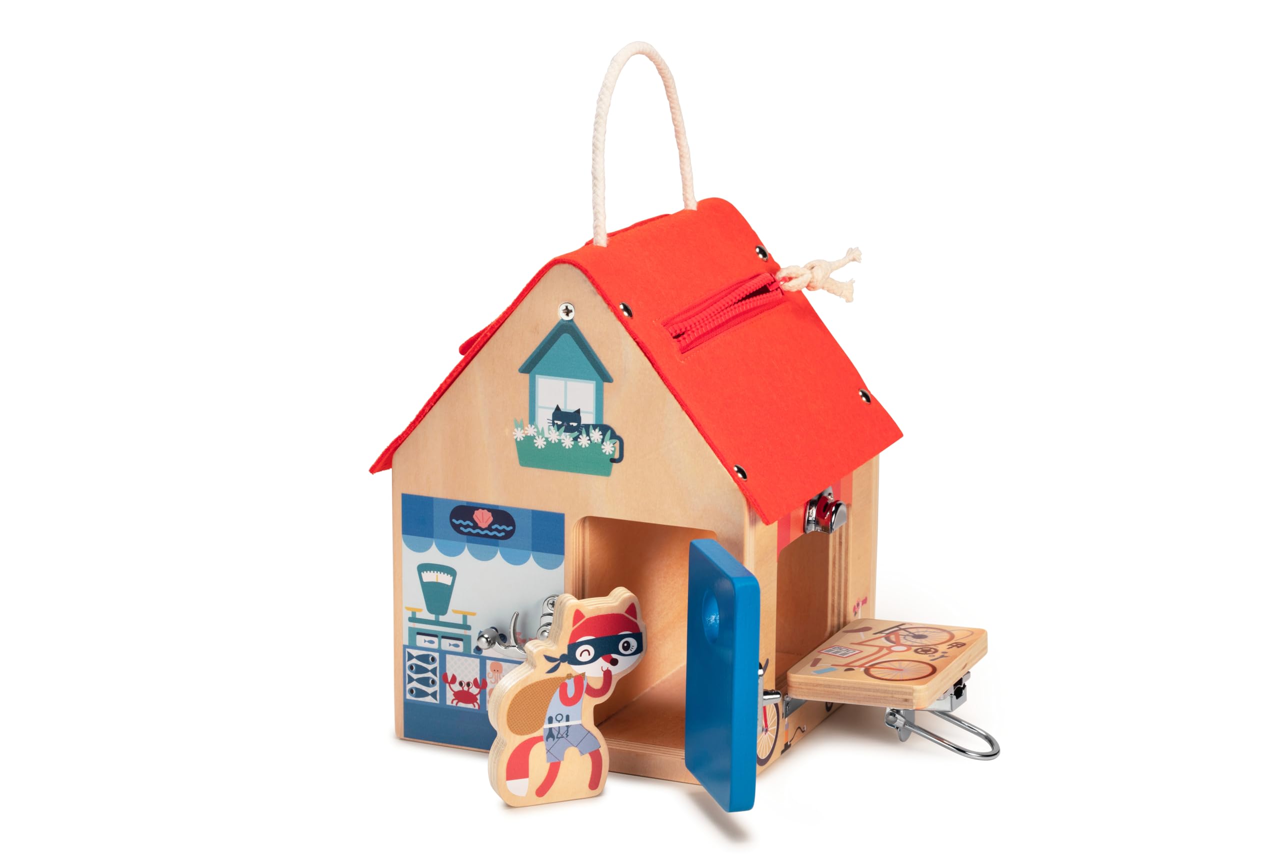 Lilliputiens Alice Multi-Lock Learning House