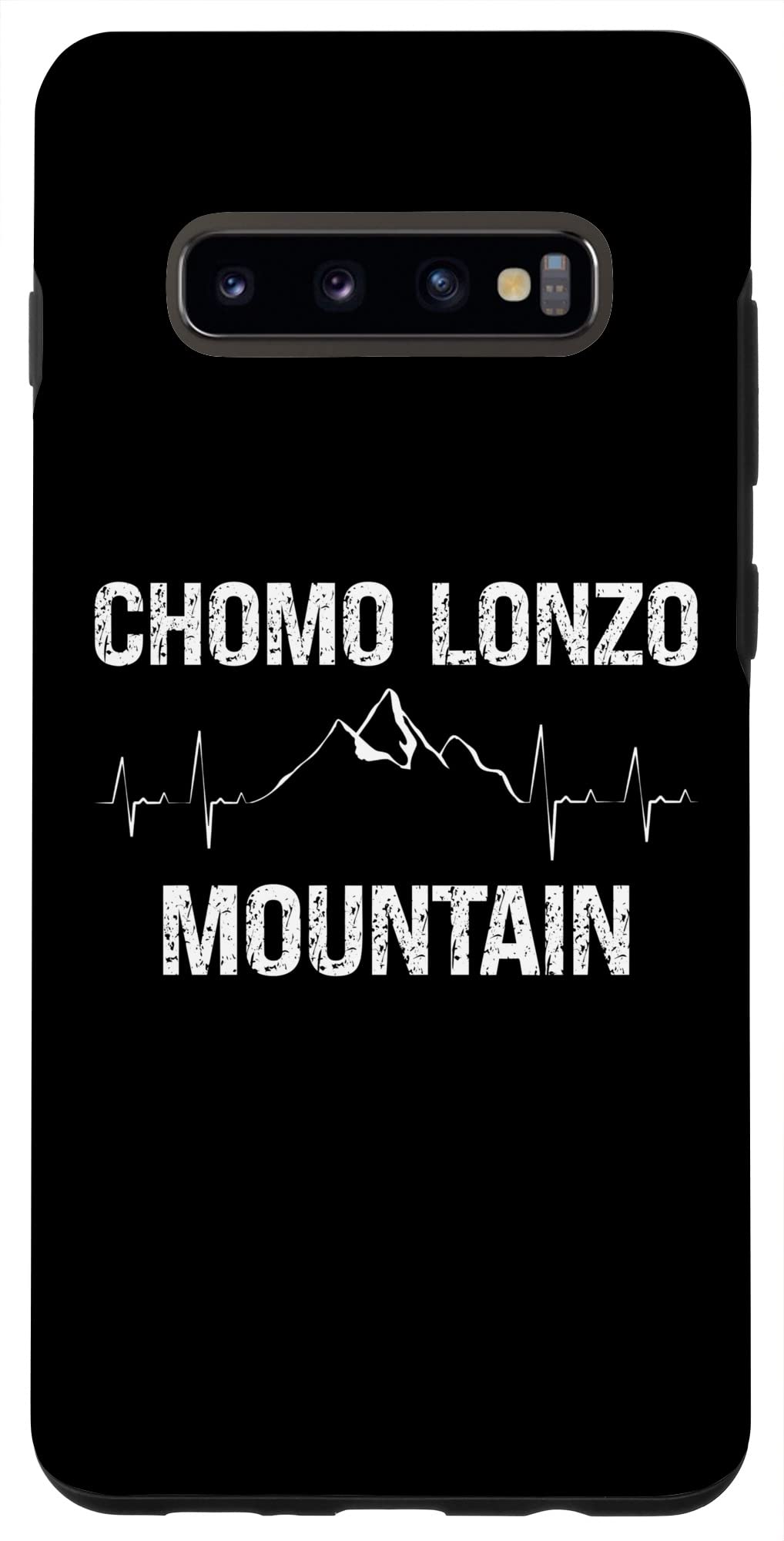 Galaxy S10+ Chomo Lonzo Mountain, Climber Heartbeat Design Case