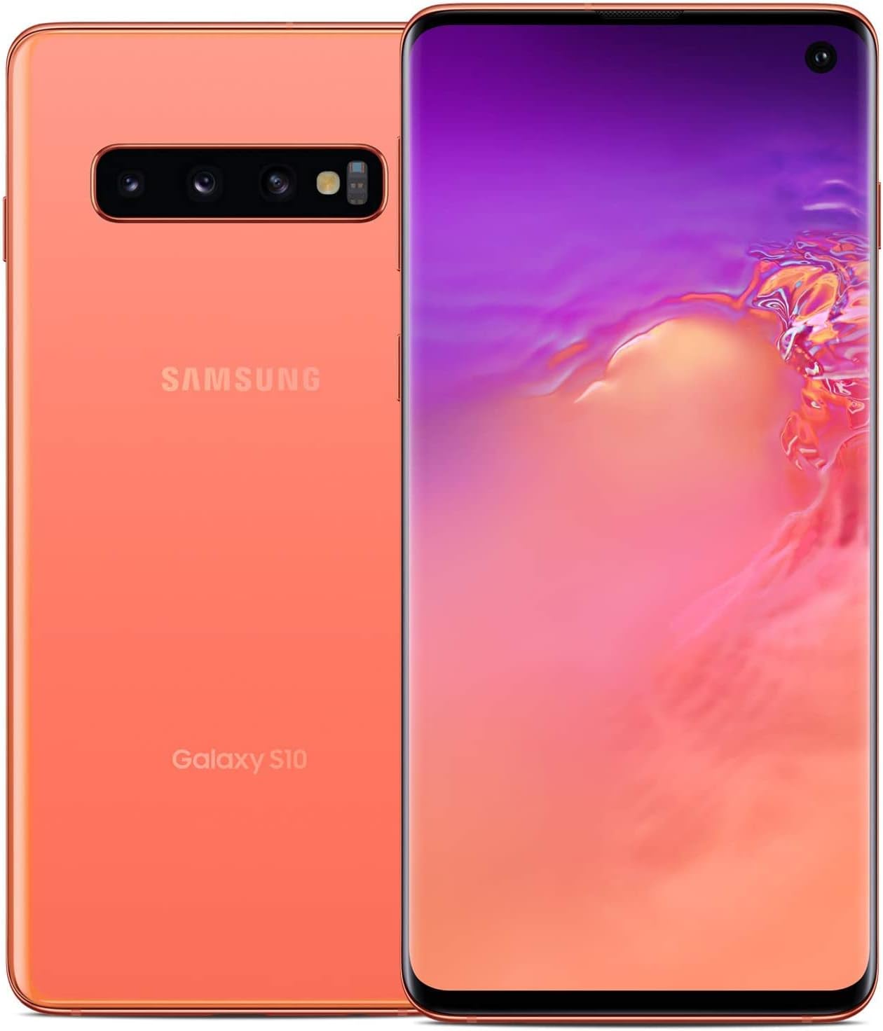 Samsung Galaxy S10 G973U Unlocked 128GB - Flamingo Pink (Renewed)