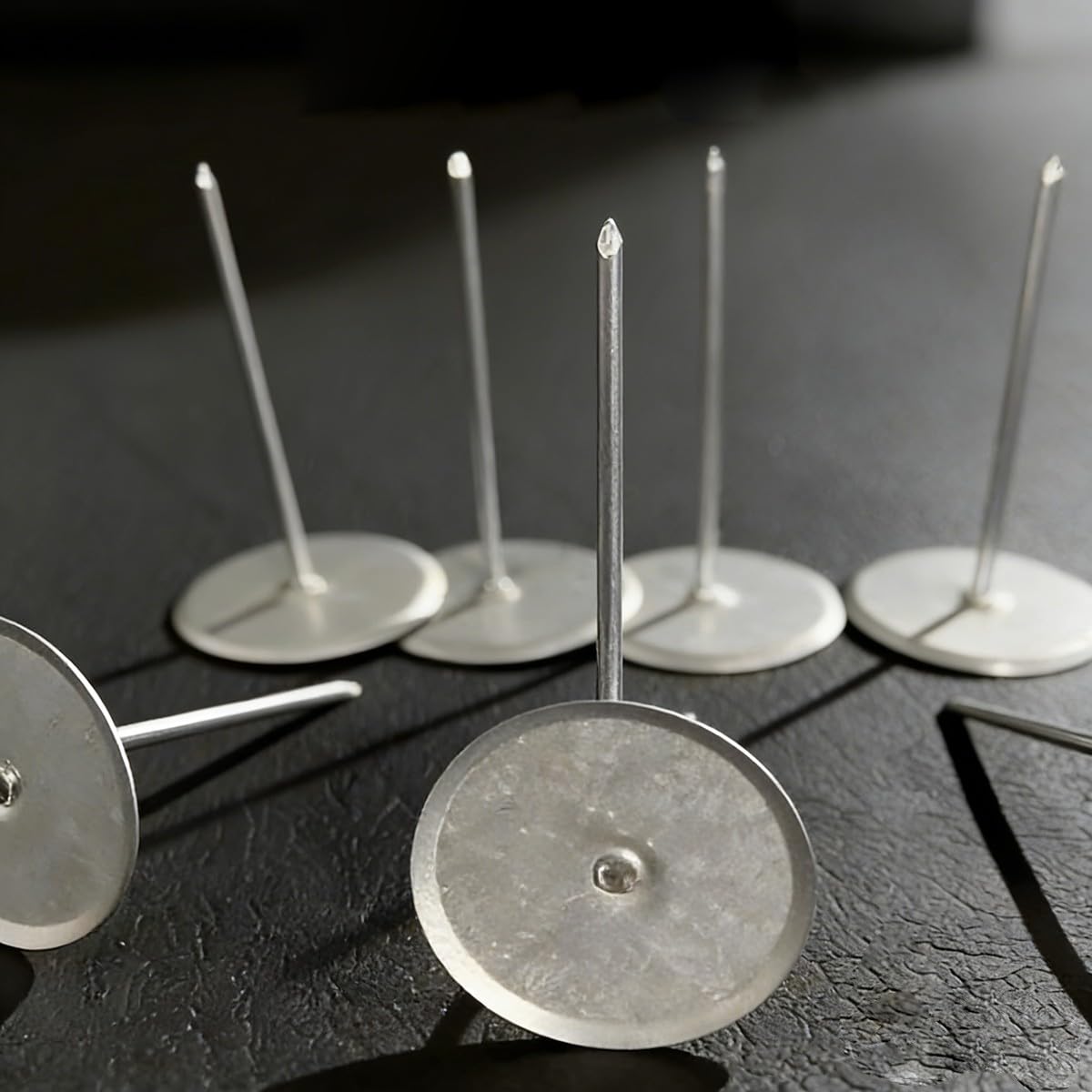 Dämmstoffdübel 2.5cm Teller Längen 3000-3500Stück – Schlagdübel WDVS Styropordübel für EPS Polystyrol, Fassadendämmung, Verzinkte Nägel Pinnwände für Möbel, Stecknadeln