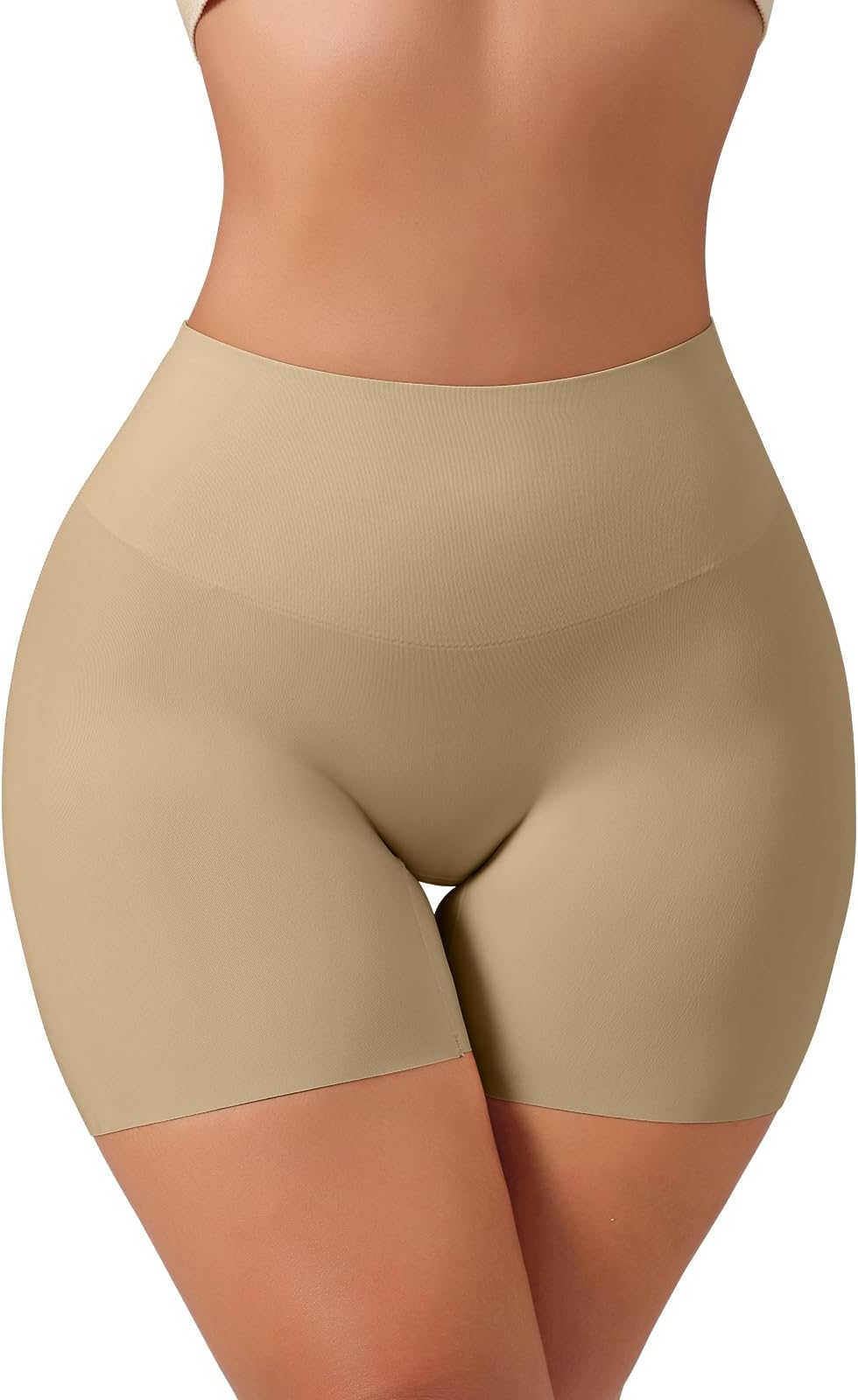 USEASYShapewear Boyshorts for Women Under Dress Tummy Control Slip Shorts Shaping Panties Thigh Slimmers Underwear