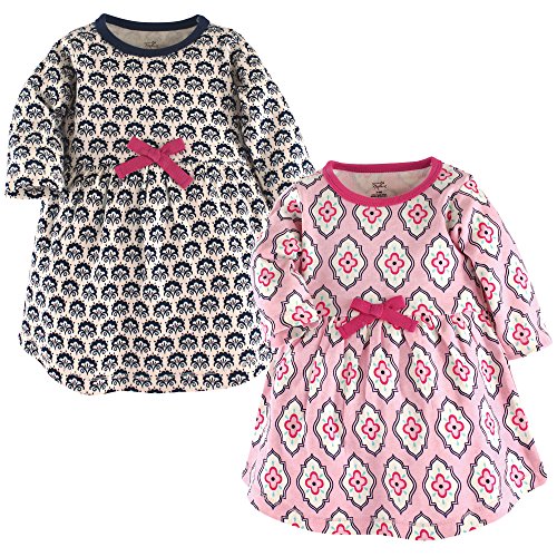 Image of Touched by Nature Girls, Toddler, Baby and Womens Organic Cotton Short-Sleeve and Long-Sleeve Dresses