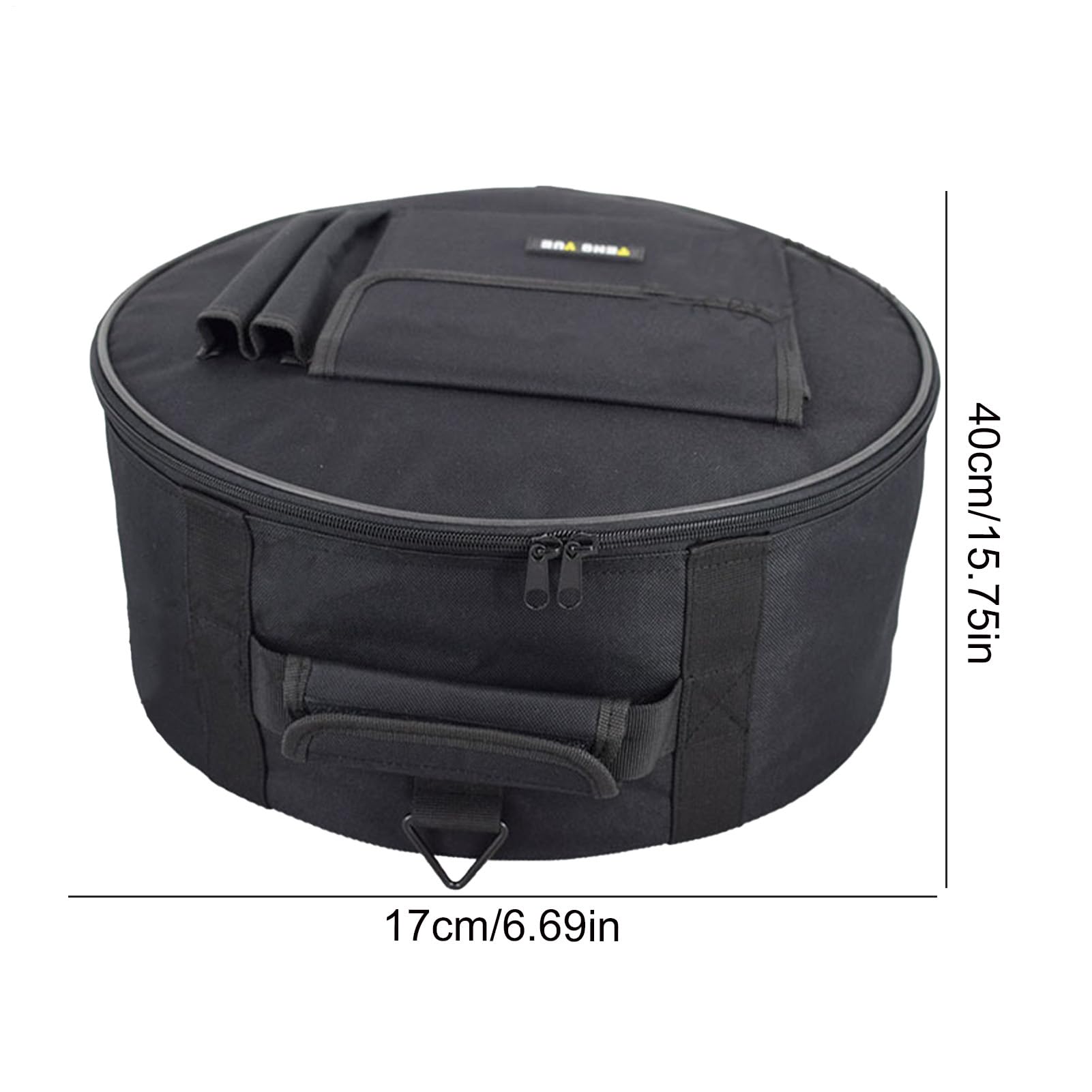 Snare Bag Pouch, przenośna torba na perkusję, zdejmowany pasek, ochronny na instrumenty, organizer na sprzęt muzyczny, profesjonalna torba na perkusję, torba dla entuzjastów, torba