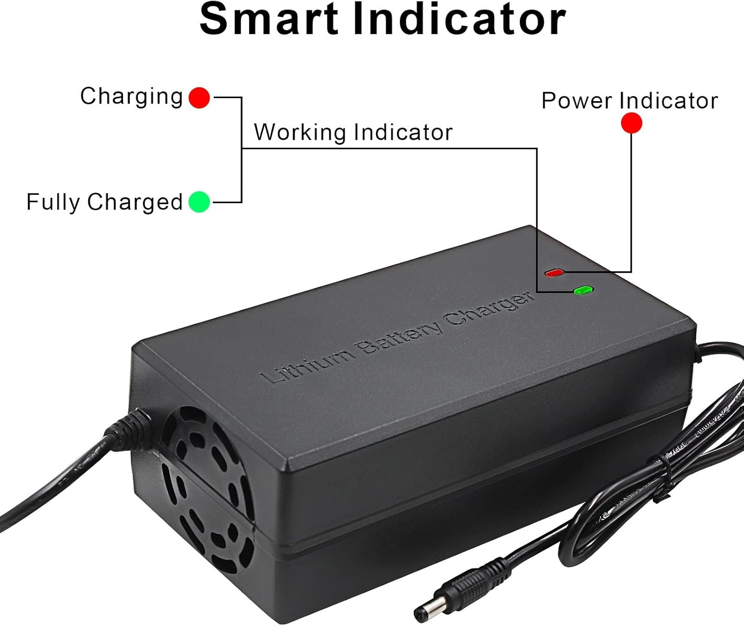 54.6V 5A Li ion Battery Charger Multiple Plugs Battery Charger 13S 48V (Not Applicable to Lead-Acid Batteries)