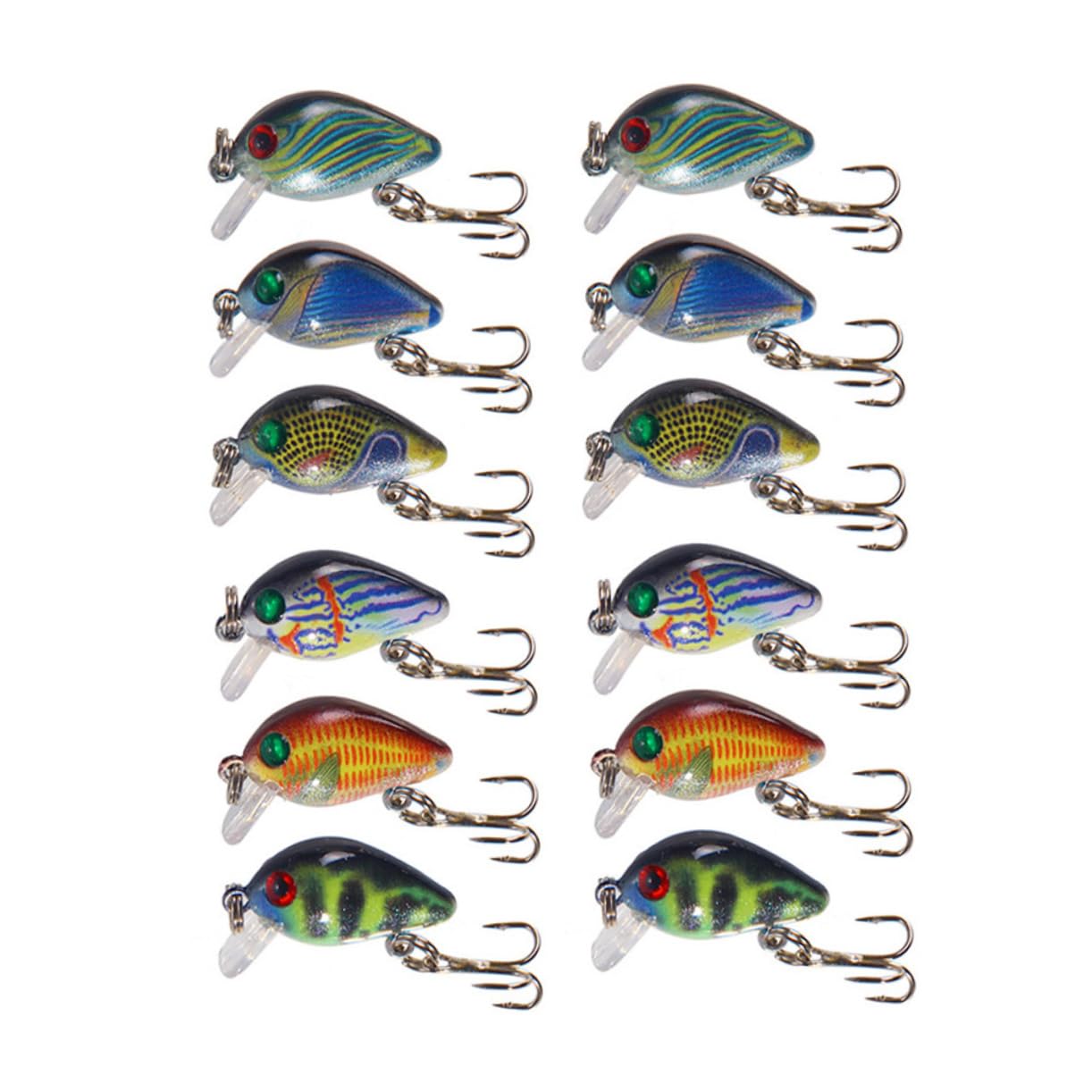 POPETPOP 36 Pièces Appâts De Pêche Fournitures De Pêche Accessoires De Leurres De Réalistes