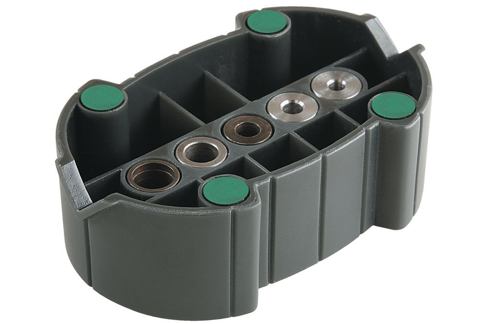 Wolfcraft 4688000 - Avvitatore Angolare A 90° & 4685000 - Accumobil, Supporto Per Foratura Mobile