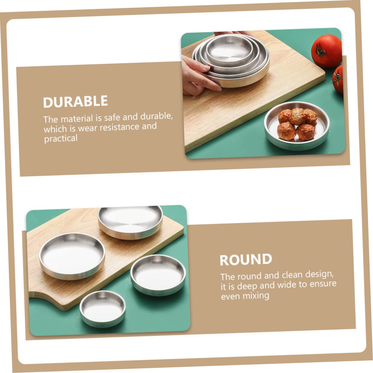 Vassoi In Acciaio Inossidabile Eleganti E Durevoli