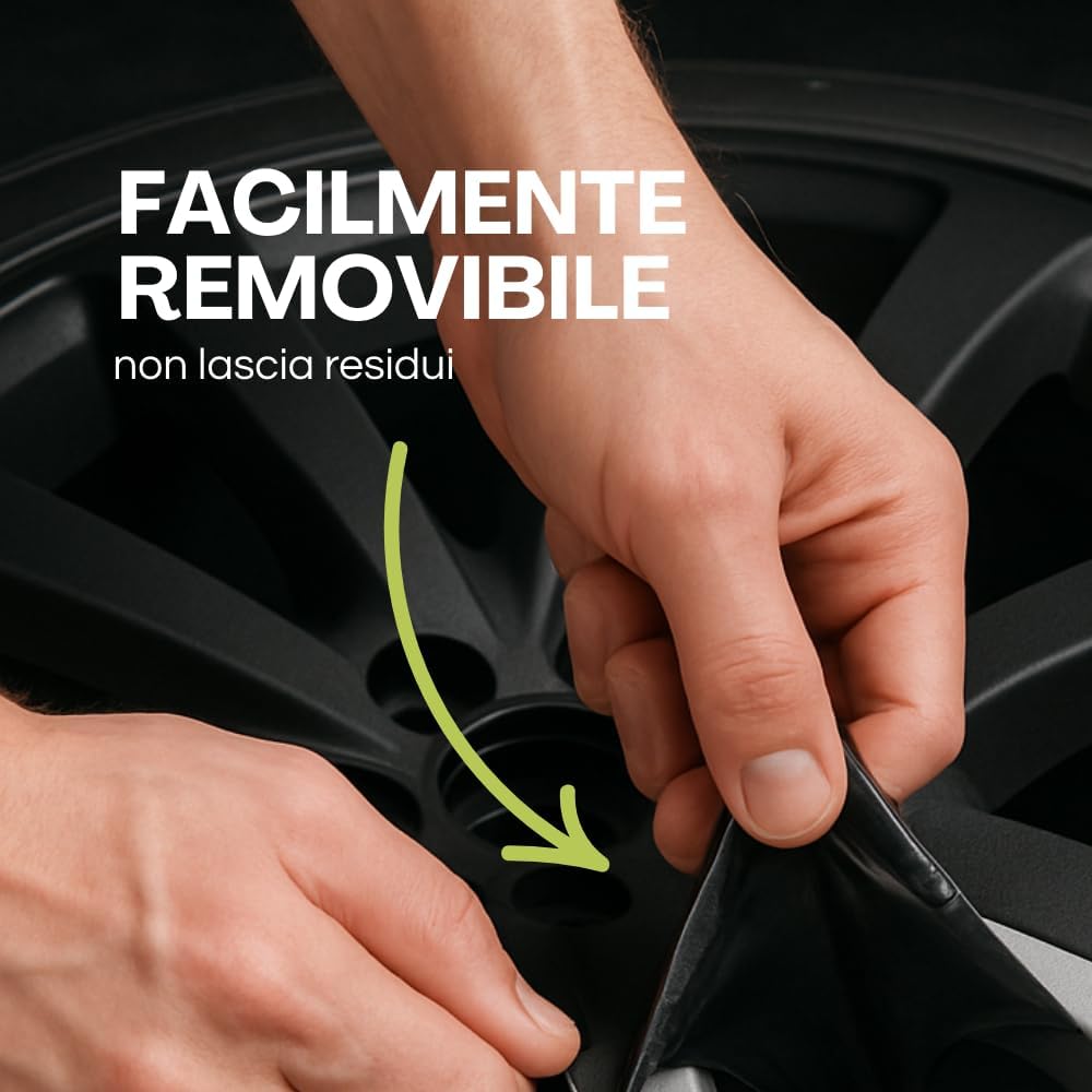 Palucart Pellicola Spray Removibile Nero Opaco 6 bombolette da 400 ml Black Matt Pellicola Spray