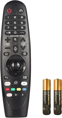 Nuevo IR AKB75855501 MR20GA - Control remoto reemplazado para LG Smart TV OLED 2020, Nano Cell y modelos 4K UHD con teclas rápidas Netflix y Prime