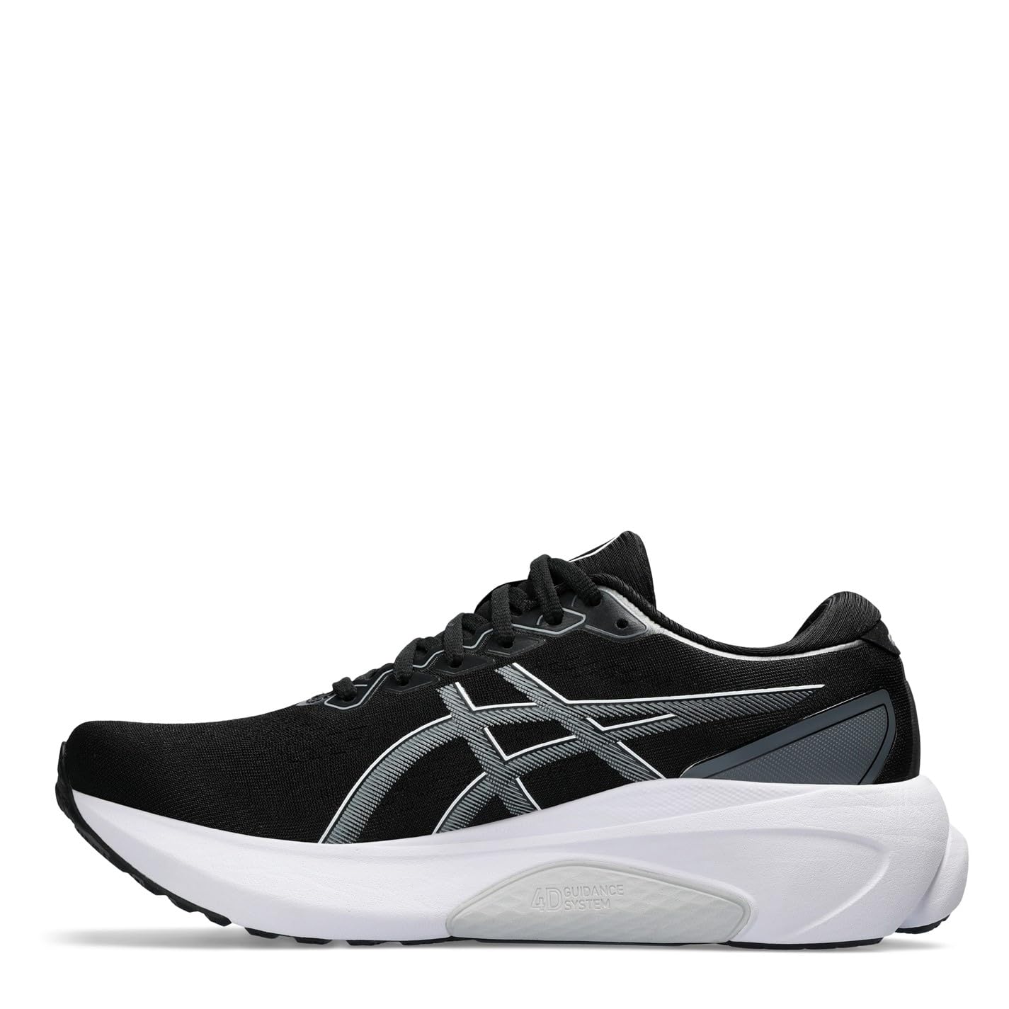 ASICS Kayano 30 Hombre Zapatos para Correr Negro Amarillo
