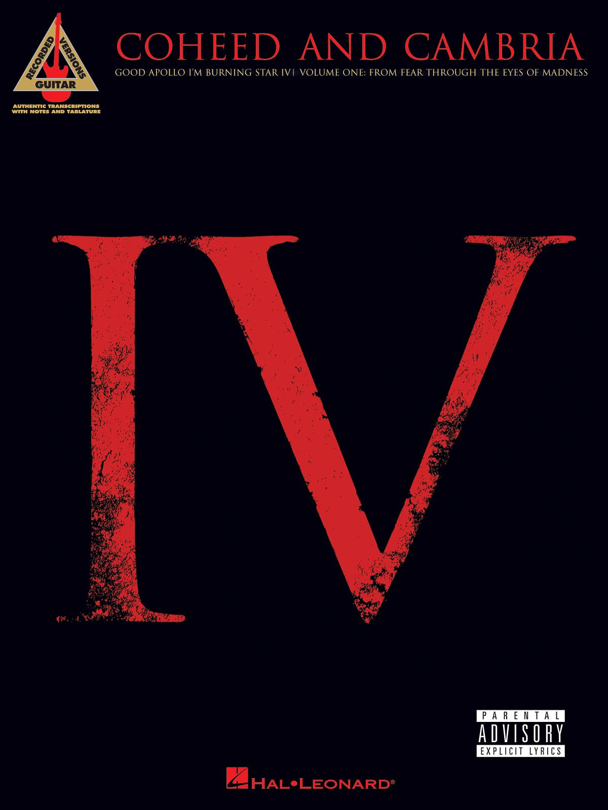 Livre de partitions Coheed & Cambria Vol 1 guitare : l'édition collector pour guitariste