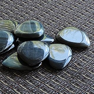 Tiger Tones TIGTBT4 Lot de 4 médiators – Blue Tiger Eye - Les Beatles, Paul McCartney, John Lennon, RIngo Starr, George Harrison Tiger Tones TIGTBT4 Lot de 4 médiators - Blue Tiger Eye – Image 4