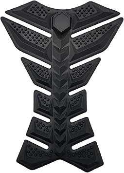 Tank Sticker Tanks Pads Universal 3D Black Fishbone Stickers Car Motorcycle Tank Pad Tankpad Protector for Motorcycle Fuel Tank Pad