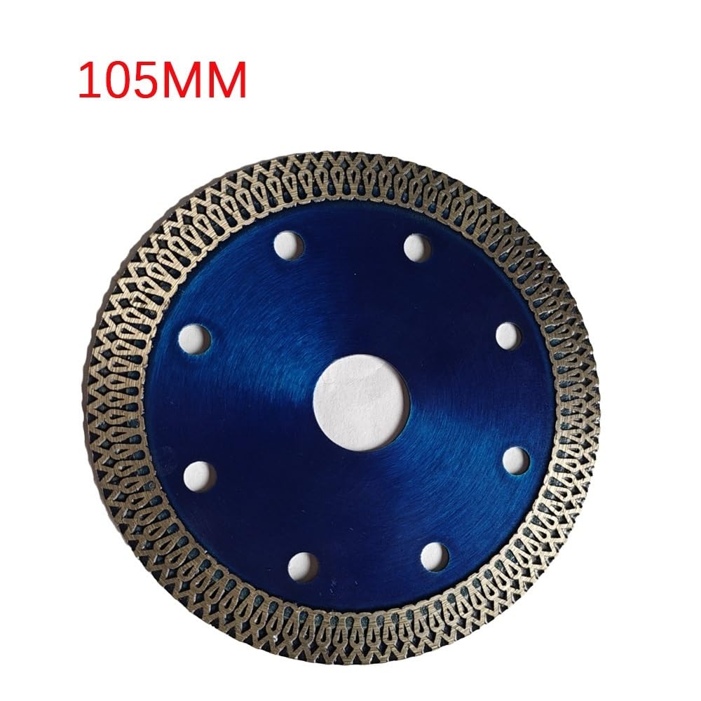 Diamentowe brzeszczoty do pił, Tarcza tnąca do granitu i marmuru 105/115/125 mm, tarcza płytek porcelanowych ceramicznych(105mm)