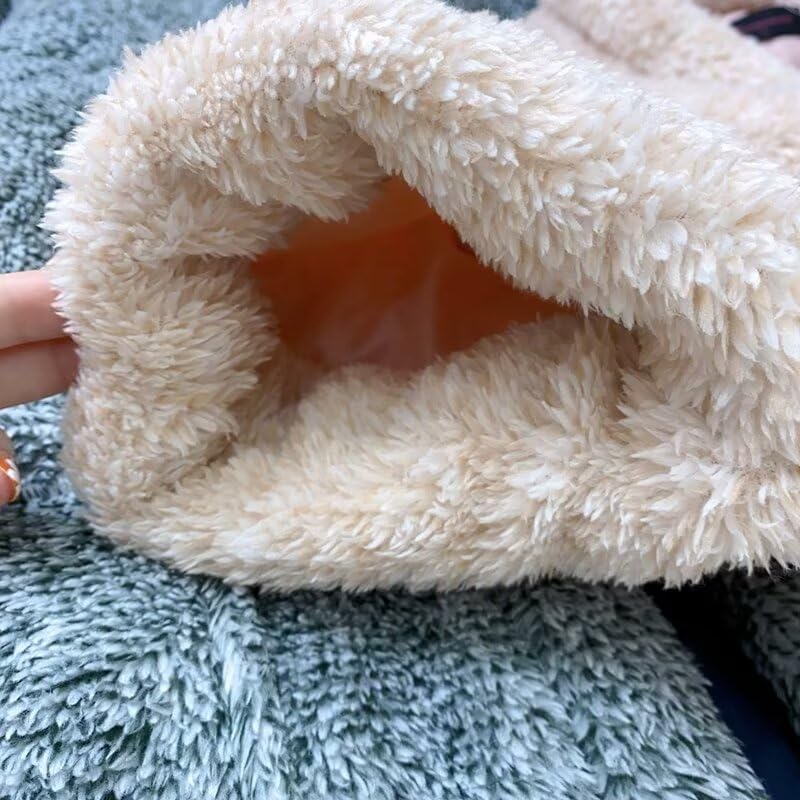 [JIUJIUYCL] 半纏 はんてん メンズ レディース 女性用 男性用 フリース 冬 裏起毛 防寒 保温 あったか 無地 和風