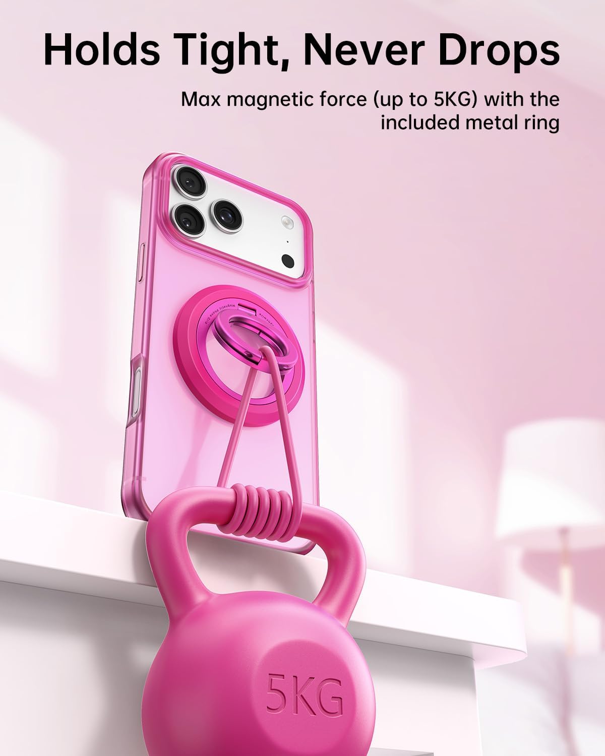 SYNCWIRE for MagSafe Phone Grip, Valentine's Galentine's Day Birthday Gifts for Her Women Mom Girlfriend Best Friends Sister Wife Teen Girl Magnetic Phone Ring Holder Kickstand - Image 9