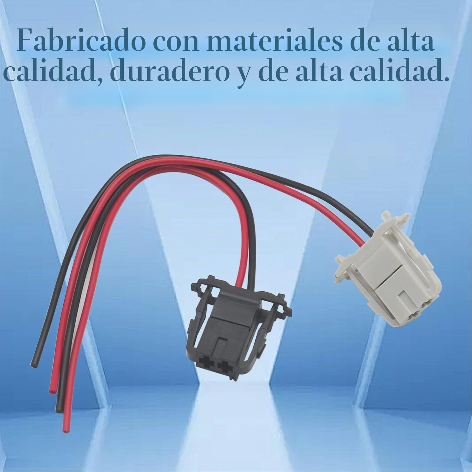 2*Conectores Ficha Cable Resistencia Calentador ventilador 6441CE para MITO BERLINGO C3 C4 JUMPY PUNTO CORSA PARTNER EXPERT 55702441 resistencia pulsador mazo