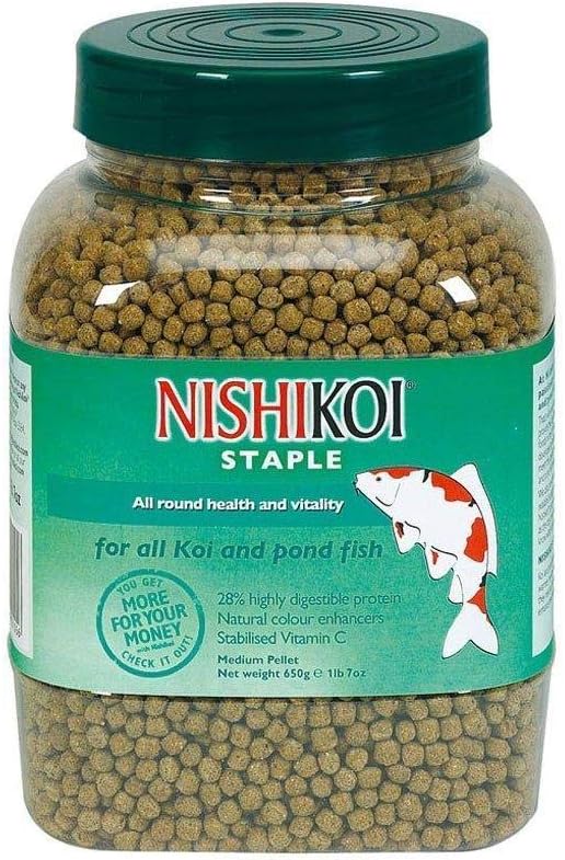 NishikoiStaple Food Small Pellet (20),650g