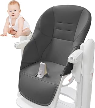 Baby Dining Chair | PU Leather High Chair Cushion | Baby High Chair Cushion | Multifunctional High Chair Insert Cushion | Suitable for Peg Perego Tatamia High Chair