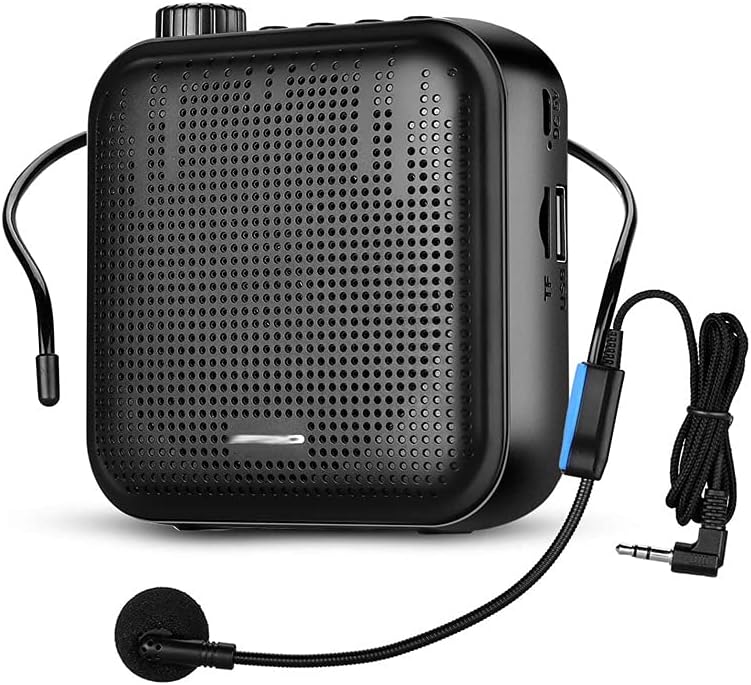 LXXSH Portable Voice Amplifier Megaphone Mini Speaker with