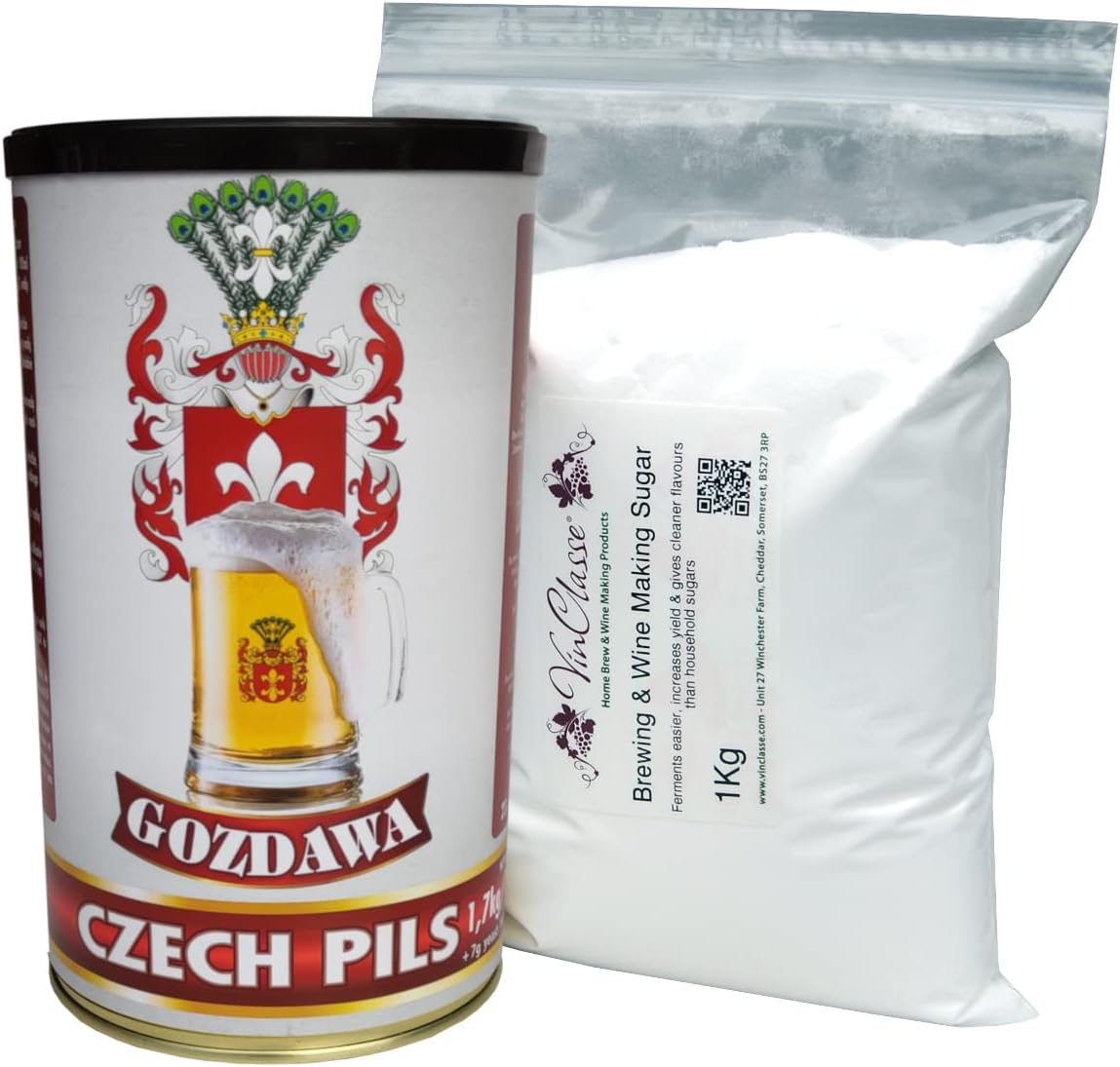 Czech Pils Gozdawa 1.7Kg 40 Pint Lager Kit Including 1Kg VinClasse