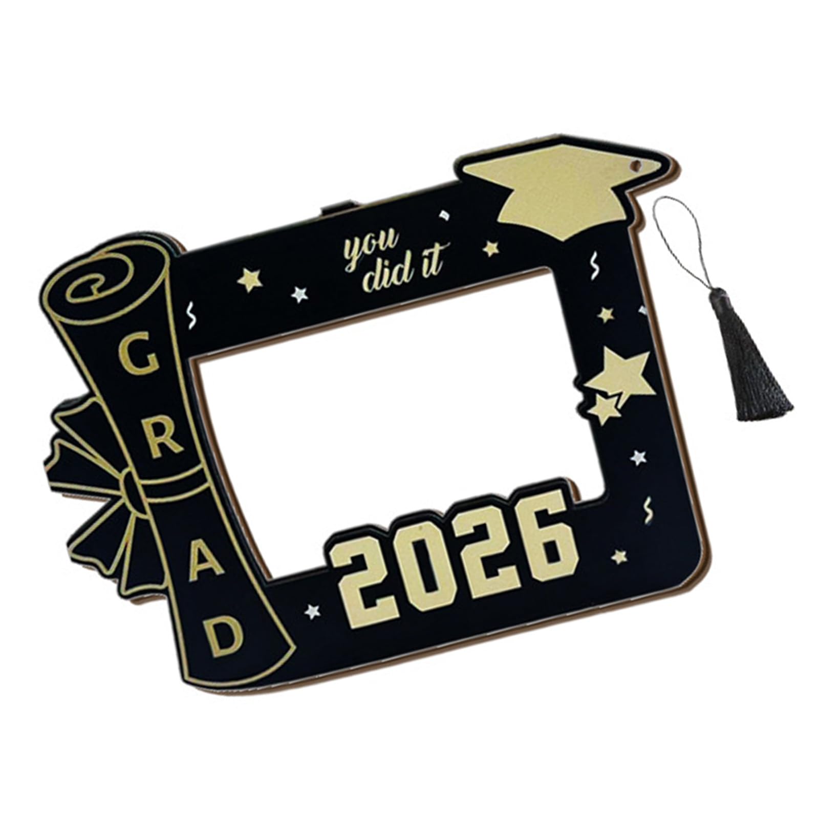 Hsyzygian Picture Frame Class of 2026 Photo Frame with Tassels Graduation Party Gift Keepsakes Graduations Decorations Graduation Her Him