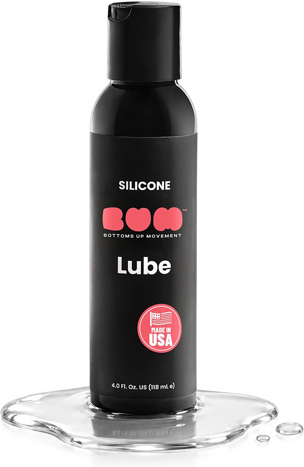 Silicone Based Lube for Long Lasting Intimate Care – Smooth Waterproof Personal Lubricant with Premium Formula – Effortless Glide, Extended Comfort & Seamless Performance, (4oz)